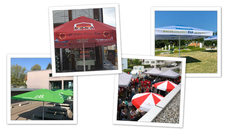 Beispiele mit Windhaube Beispiele mit Windhaube