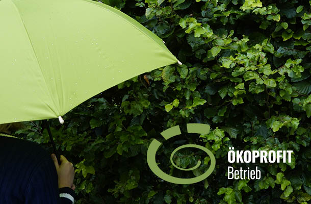 Schirmmacher: sostenibilità certificata Ökoprofit