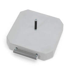 Base in cemento 25 kg (per bandiera pubblicitaria)