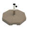 Base di cemento da 65 kg per ombrelloni Base di cemento da 65 kg per ombrelloni
