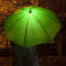 Ombrello verde con illuminazione Ombrello verde con illuminazione