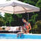 Ombrellone a braccio laterale per piscine Ombrellone a braccio laterale per piscine